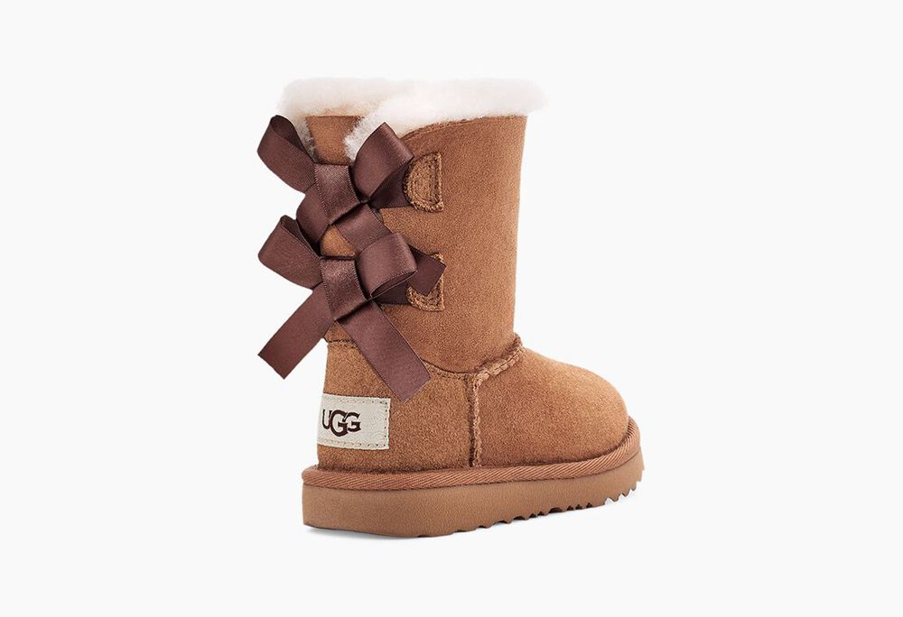 Ugg Boots Canada - Ugg Kids' Bailey Bow Ii Brown